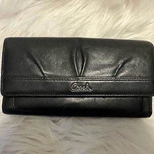 COACH Black Wallet